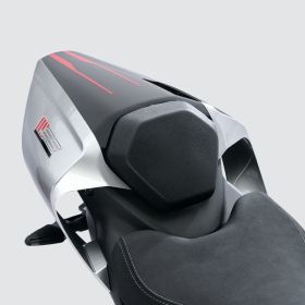 CFMoto Seat Cover Zircon Black & Velocity Grey