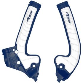 Rtech Bi-Material Frame Guards Husqvarna TC 85 Blue/White