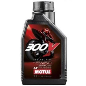 MOTUL 300V 15W50 Sintético de Carreras Completo 1L
